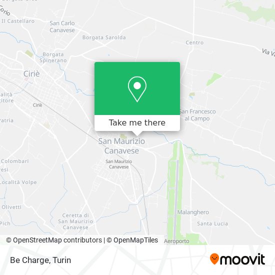 Be Charge map