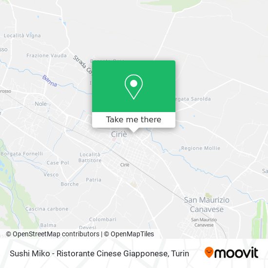 Sushi Miko - Ristorante Cinese Giapponese map