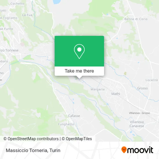Massiccio Torneria map
