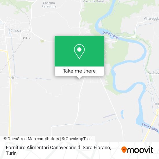 Forniture Alimentari Canavesane di Sara Fiorano map