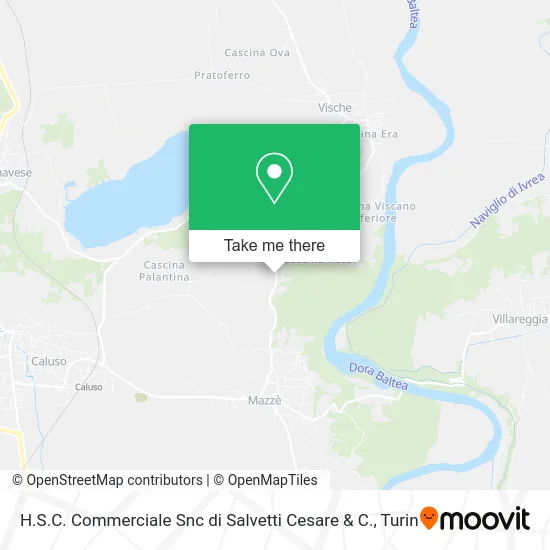 H.S.C. Commerciale Snc di Salvetti Cesare & C. map