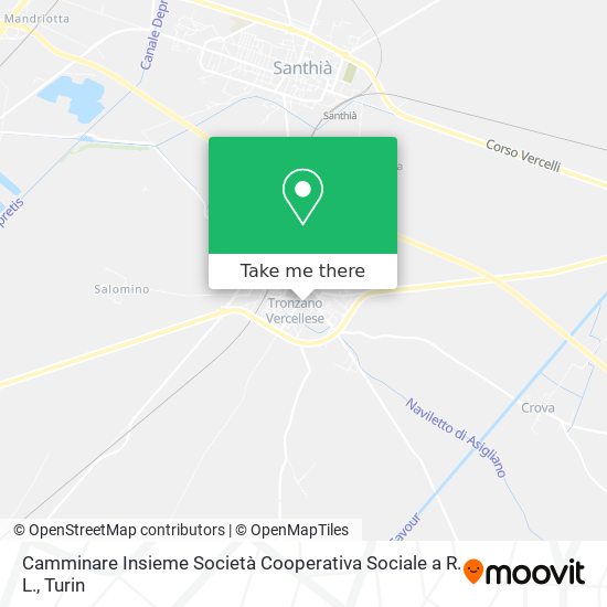 Camminare Insieme Società Cooperativa Sociale a R. L. map