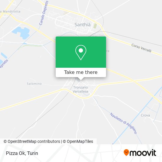 Pizza Ok map