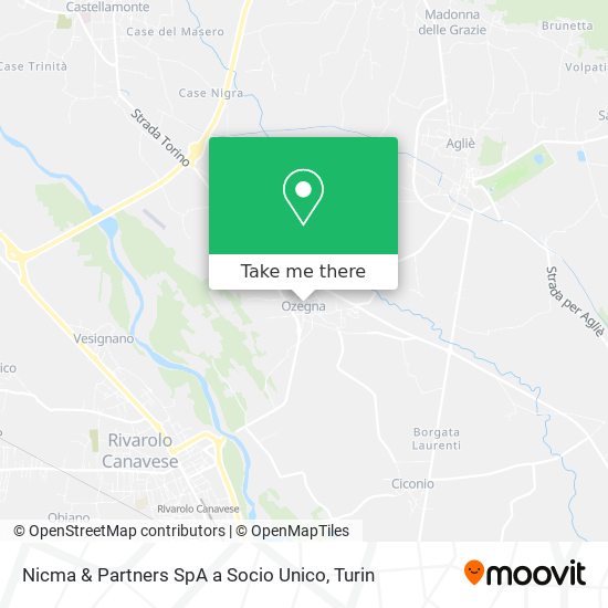 Nicma & Partners SpA a Socio Unico map