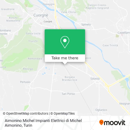 Aimonino Michel Impianti Elettrici di Michel Aimonino map