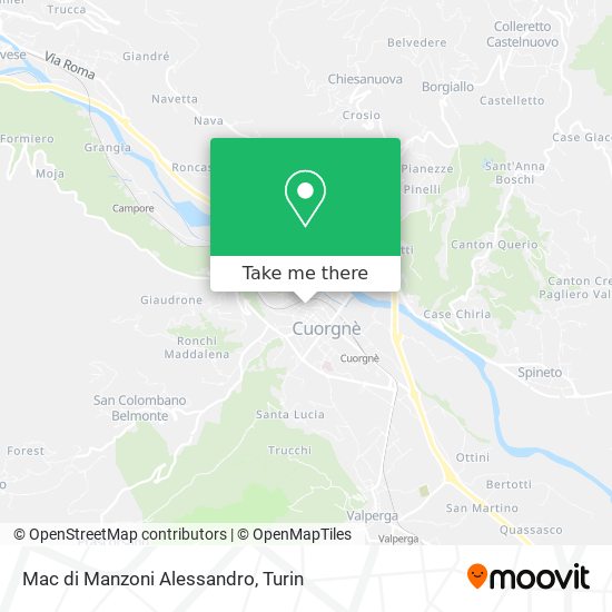 Mac di Manzoni Alessandro map