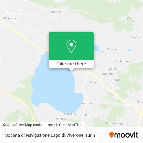 Società di Navigazione Lago di Viverone map