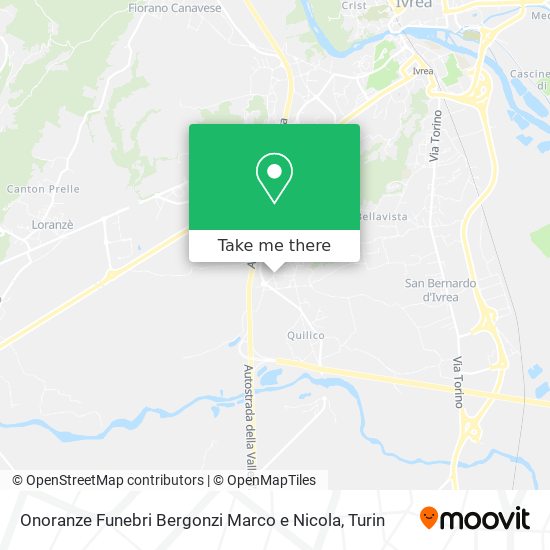 Onoranze Funebri Bergonzi Marco e Nicola map