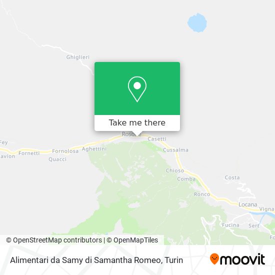Alimentari da Samy di Samantha Romeo map