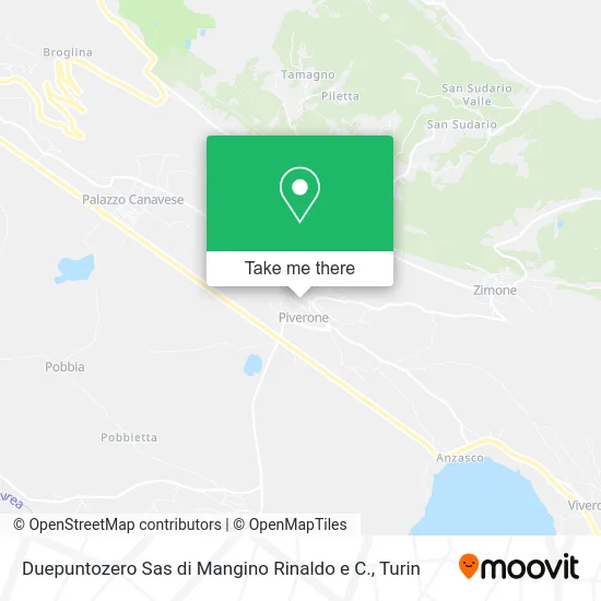 Duepuntozero SAS by Rinaldo Mangino & Co map