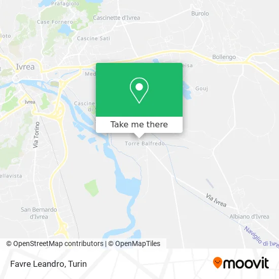 Favre Leandro map