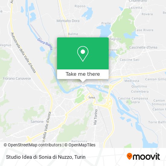 Studio Idea di Sonia di Nuzzo map