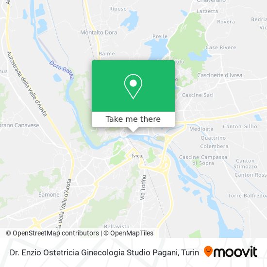 Dr. Enzio Ostetricia Ginecologia Studio Pagani map