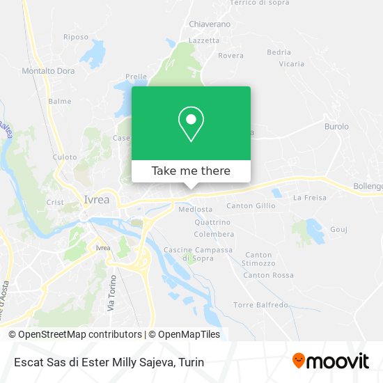 Escat Sas di Ester Milly Sajeva map