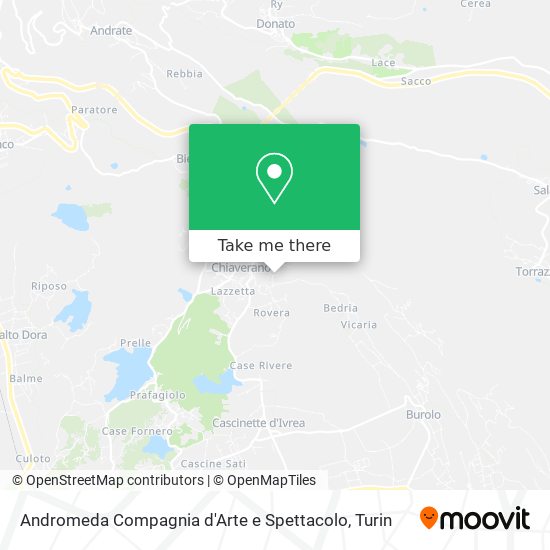 Andromeda Compagnia d'Arte e Spettacolo map