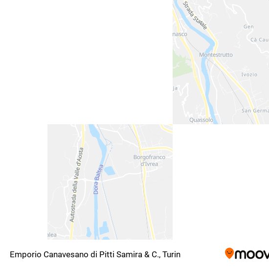 Emporio Canavesano di Pitti Samira & C. map