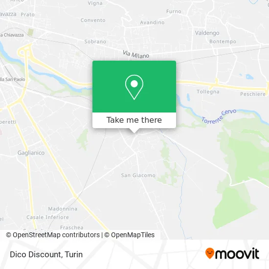 Dico Discount map