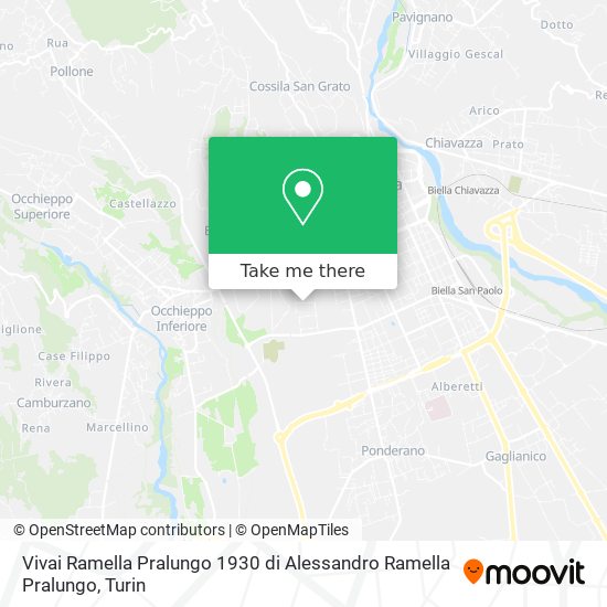Vivai Ramella Pralungo 1930 di Alessandro Ramella Pralungo map