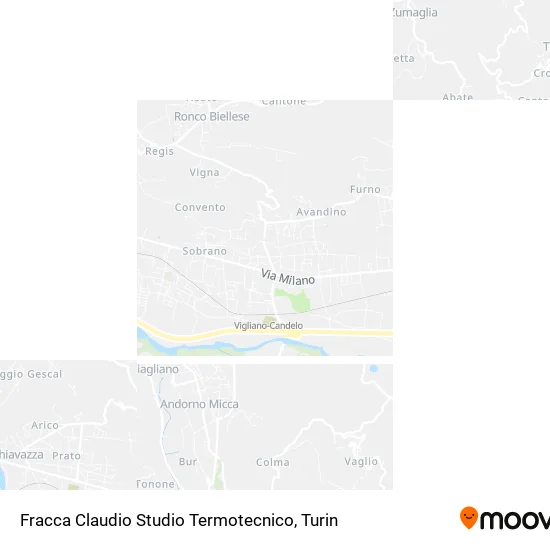 Fracca Claudio Thermal Technical Studio map