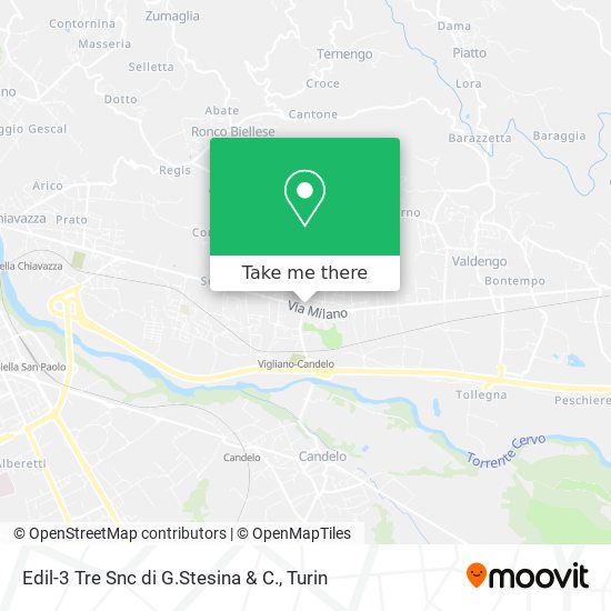 Edil-3 Tre Snc di G.Stesina & C. map