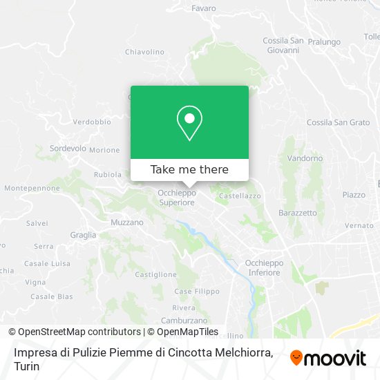 Impresa di Pulizie Piemme di Cincotta Melchiorra map