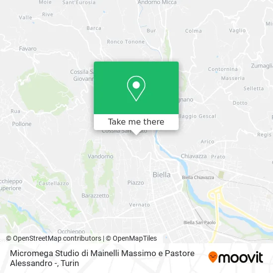 Micromega Studio di Mainelli Massimo e Pastore Alessandro - map