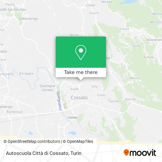 Autoscuola Città di Cossato map