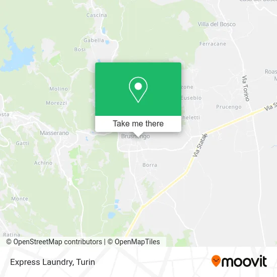 Express Laundry map