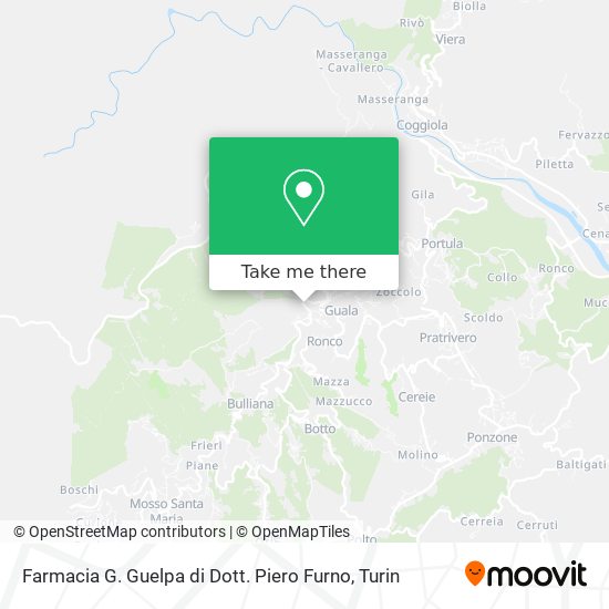 Farmacia G. Guelpa di Dott. Piero Furno map