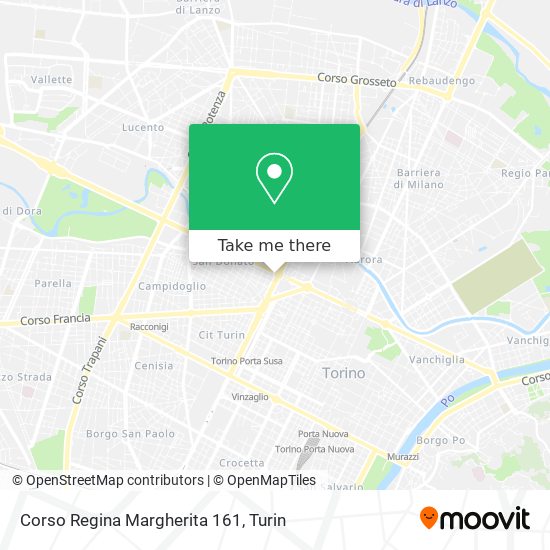 Corso Regina Margherita 161 map
