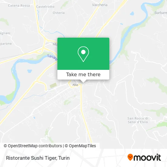 Sushi Tiger Restaurant map