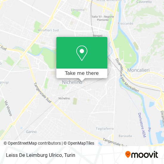 Leiss De Leimburg Ulrico map