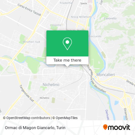 Ormac di Magon Giancarlo map