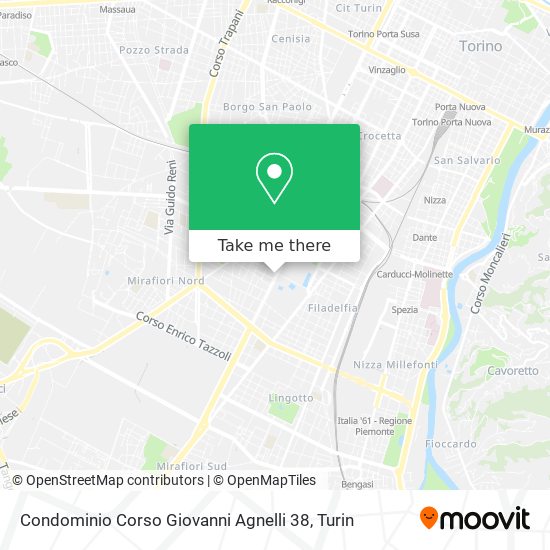 Condominio Corso Giovanni Agnelli 38 map