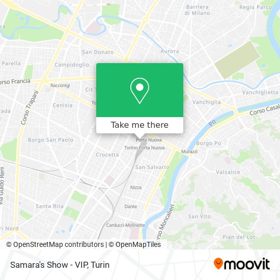 Samara's Show - VIP map