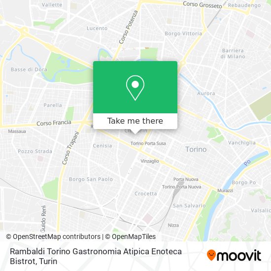 Rambaldi Torino Gastronomia Atipica Enoteca Bistrot map