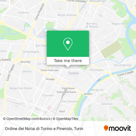 Ordine dei Notai di Torino e Pinerolo map