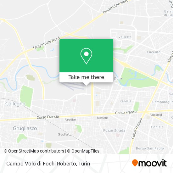 Campo Volo di Fochi Roberto map