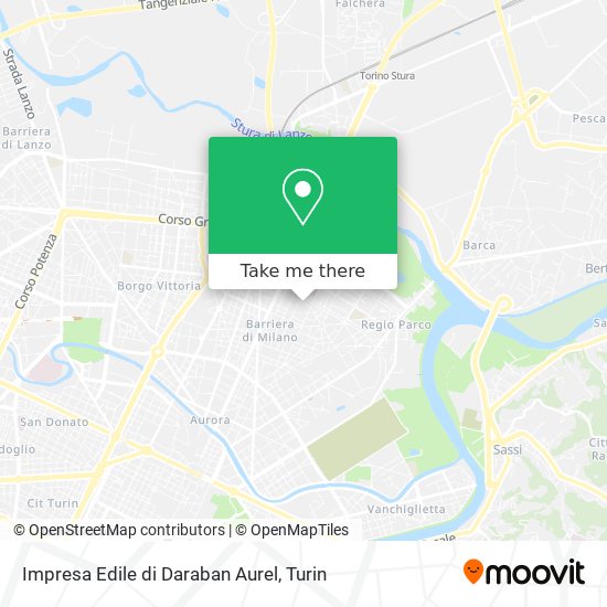 Impresa Edile di Daraban Aurel map