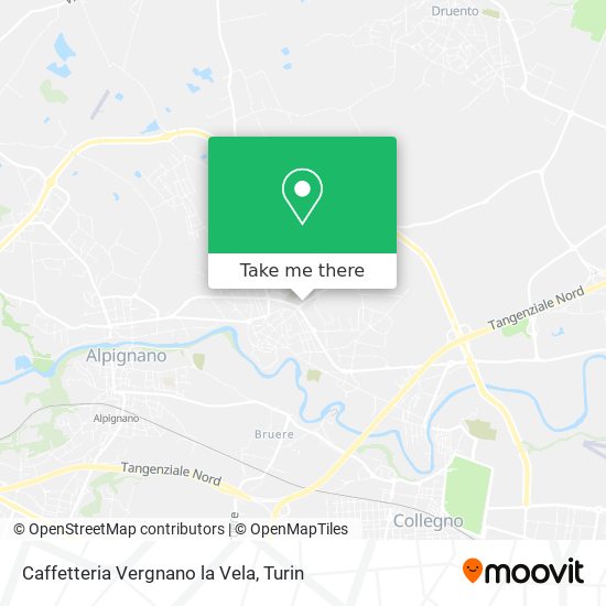 Caffetteria Vergnano la Vela map
