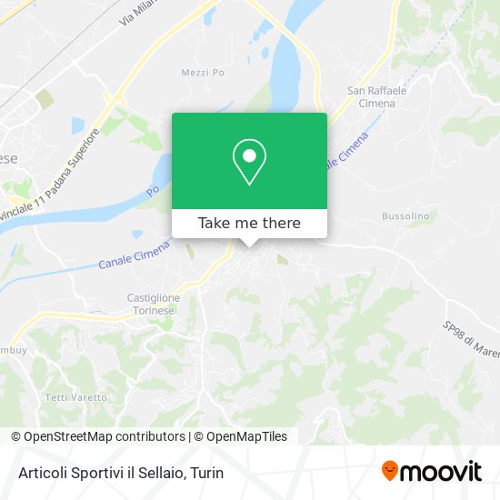 Articoli Sportivi il Sellaio map