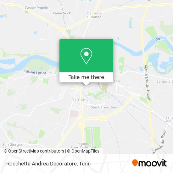 Rocchetta Andrea Decoratore map