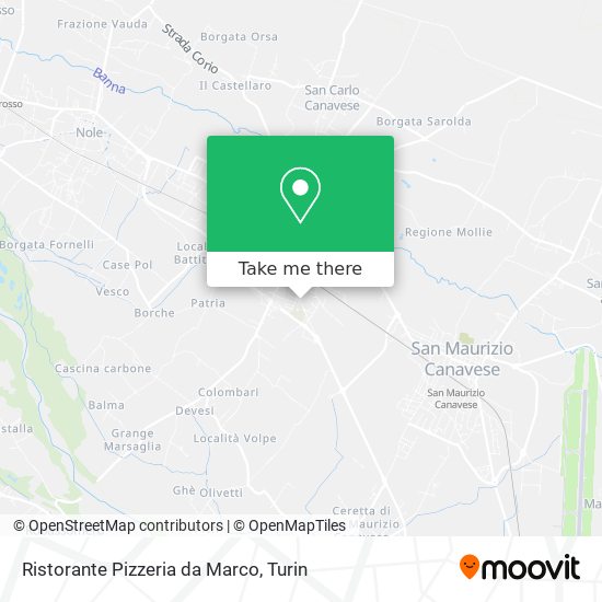 Ristorante Pizzeria da Marco map