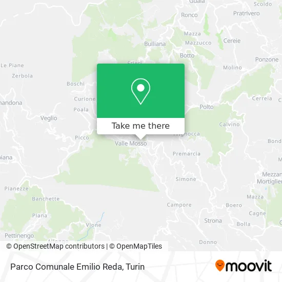 Emilio Reda Municipal Park map