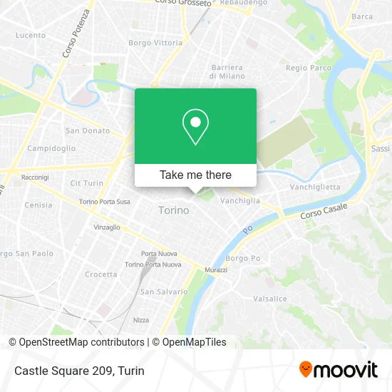 Castello Square 209 map