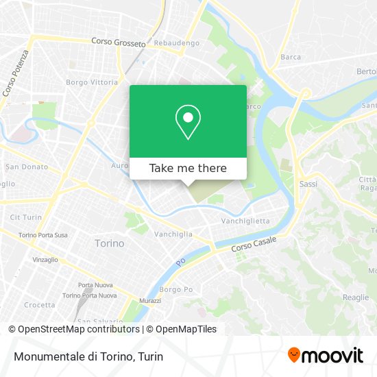 Monumentale di Torino map