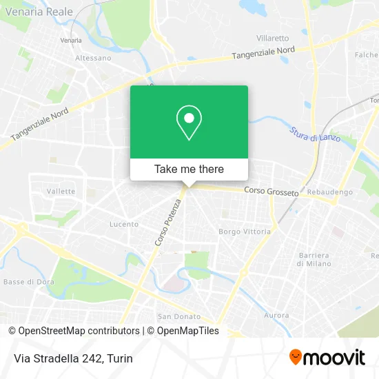 Via Stradella 242 map