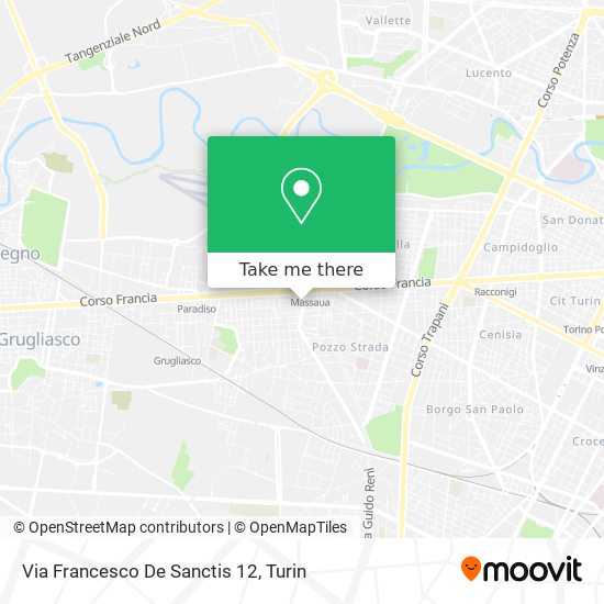 Via Francesco De Sanctis 12 map