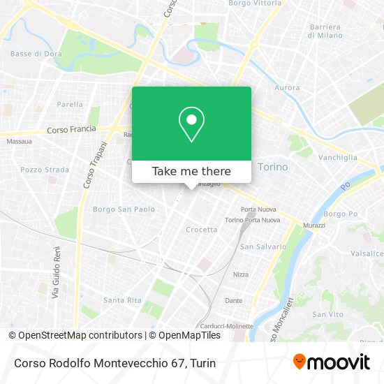 Corso Rodolfo Montevecchio 67 map