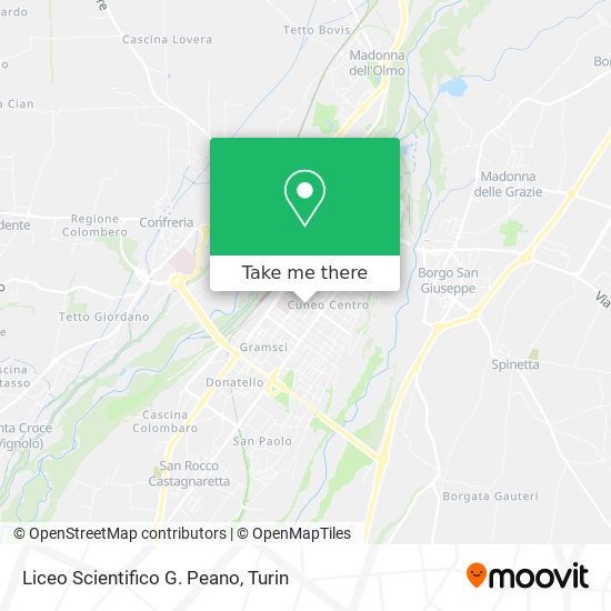 Liceo Scientifico G. Peano map